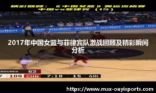 2017年中国女篮与菲律宾队激战回顾及精彩瞬间分析